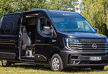 Tenhle elektrický camper překvapil praktičností. Čtyři místa, chytré řešení a elektrický pohon