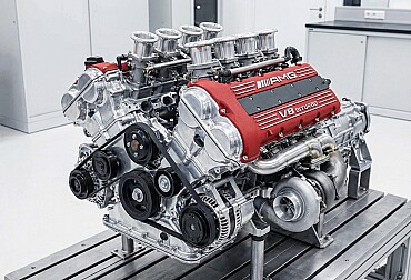 Nová Mercedes-Benz S‑Class má V8 s flat plane klikou. A to je dost zvláštní