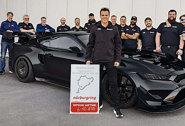 Ford vrátil úder: Mustang GTD Competition zničil rekord Corvette na Nürburgringu